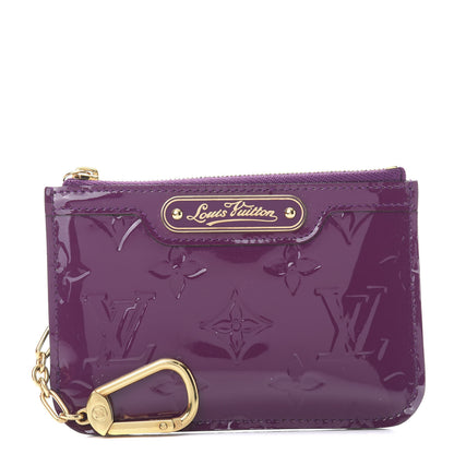 Louis Vuitton Vernis Key Pouch Amethyste 1 of 8
