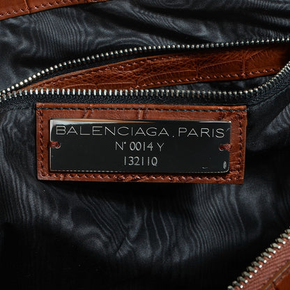 Balenciaga Crocodile Classic Hardware Work Camel 9 of 11