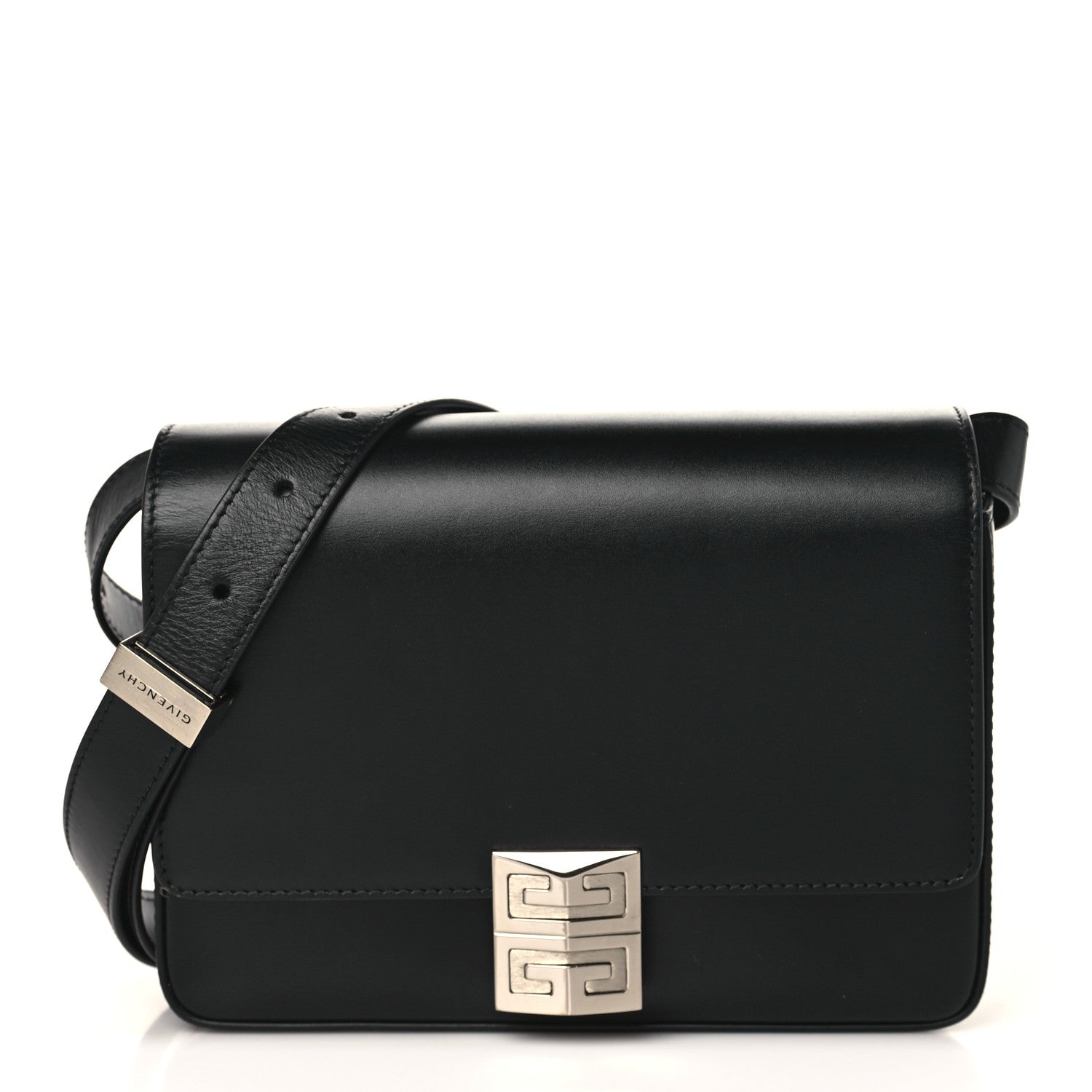 Givenchy Box Calfskin Medium 4G Shoulder Bag Black 1 of 9