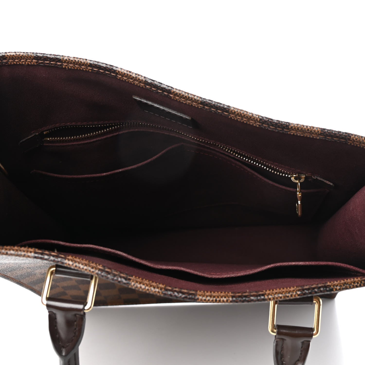 Louis Vuitton Damier Ebene Sac Plat PM 5 of 9