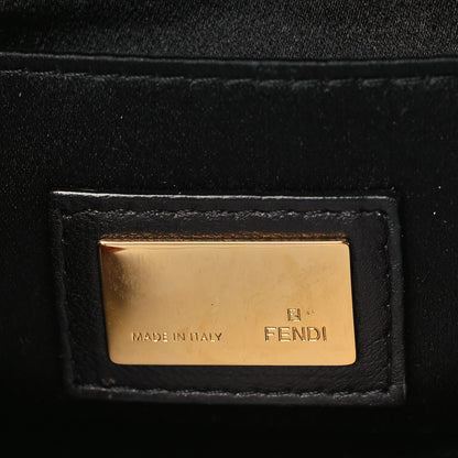 Fendi Satin FF Clutch Black 6 of 7