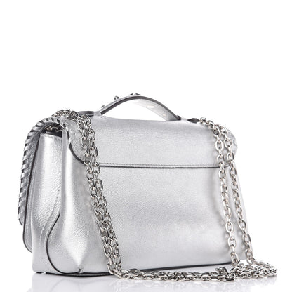 Louis Vuitton Cuir Plume Ecume Very Chain Bag Argent 3 of 10
