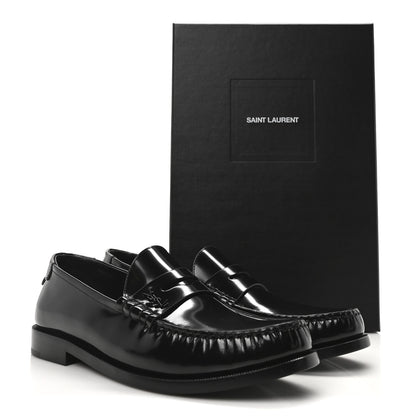 Saint Laurent Magnum Calfskin Le Loafer 15 Moccasin  40 Black 8 of 8