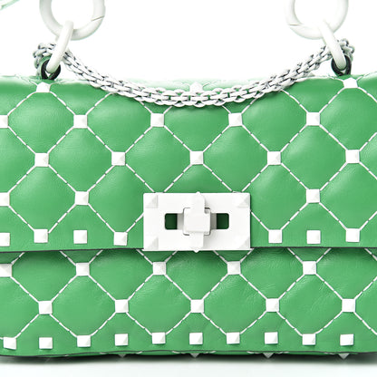 Valentino Garavani Nappa Small Free Rockstud Spike Shoulder Bag Peppermint 6 of 11