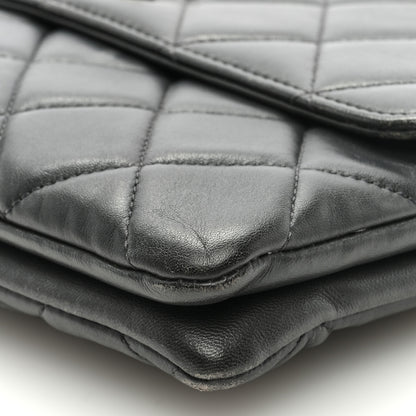 Chanel Lambskin Quilted Medium Trendy CC Flap Black 9 of 9