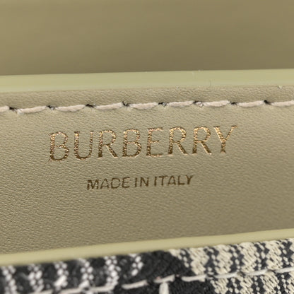 Burberry Jacquard Check Snip Bag Lichen 5 of 9