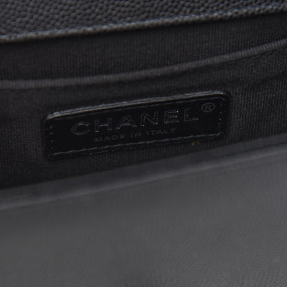 Chanel Caviar Quilted Small Boy Flap Black 6 of 9