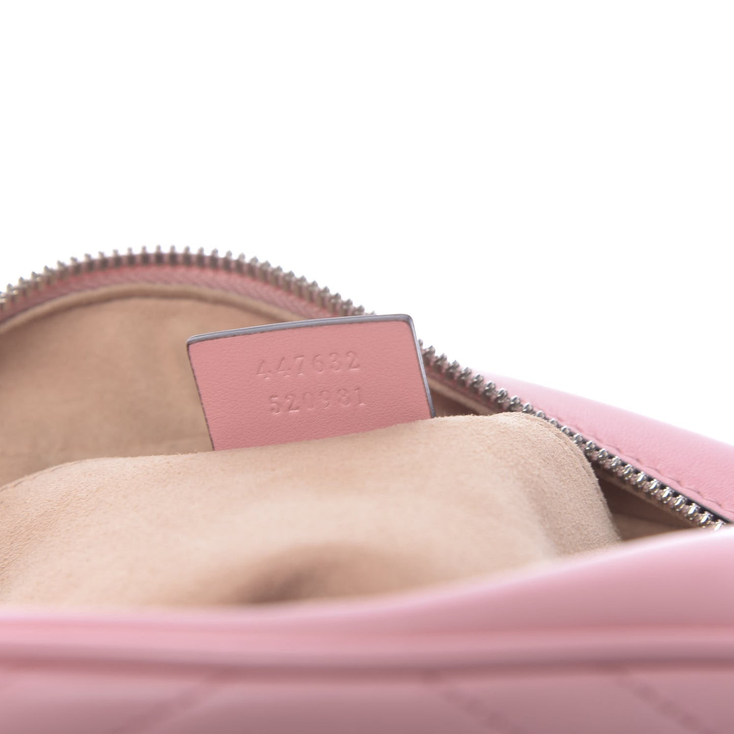 Calfskin Matelasse Small GG Marmont Chain Shoulder Bag Wild Rose