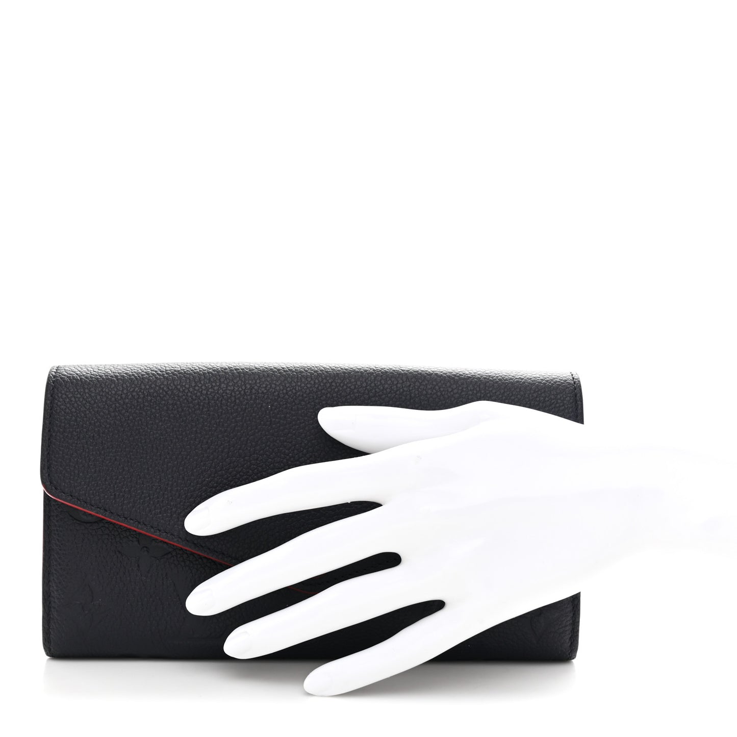 Empreinte Sarah Wallet NM Marine Rouge