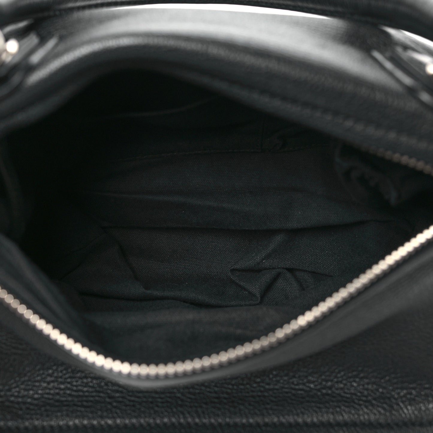 Sugar Goatskin Small Pandora Black