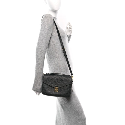 Louis Vuitton Empreinte Pochette Metis Black 2 of 9