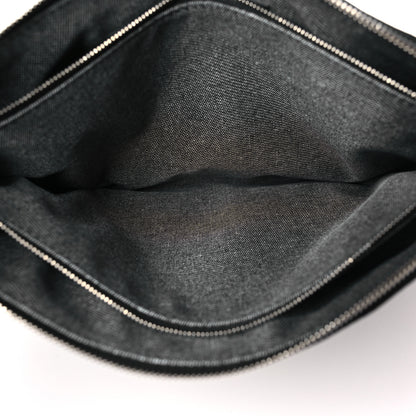 Louis Vuitton Lambskin Embossed Monogram Coussin MM Black Gray 5 of 8