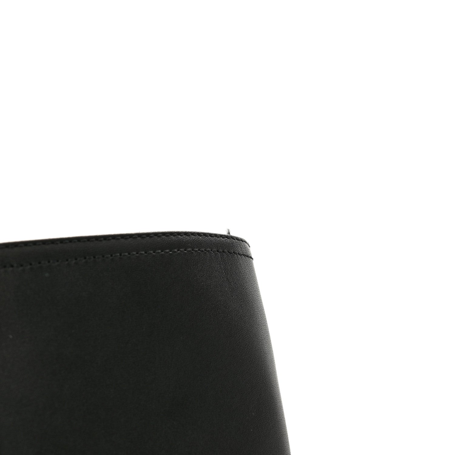 Gucci Calfskin Over The Knee Boots 38.5 Black 9 of 10