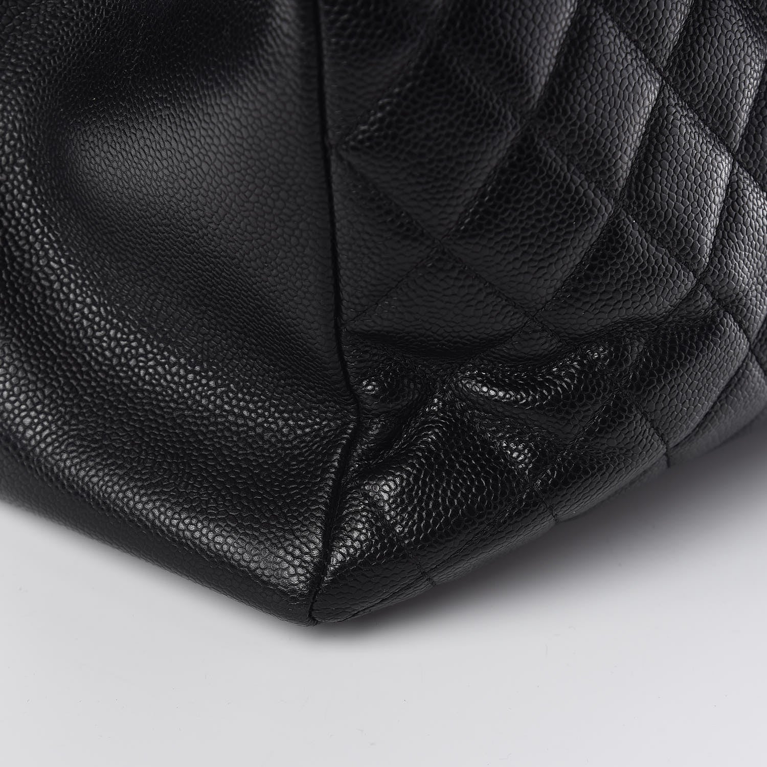 Chanel Caviar Quilted XL Grand Shopping Tote GST Black 14 of 17