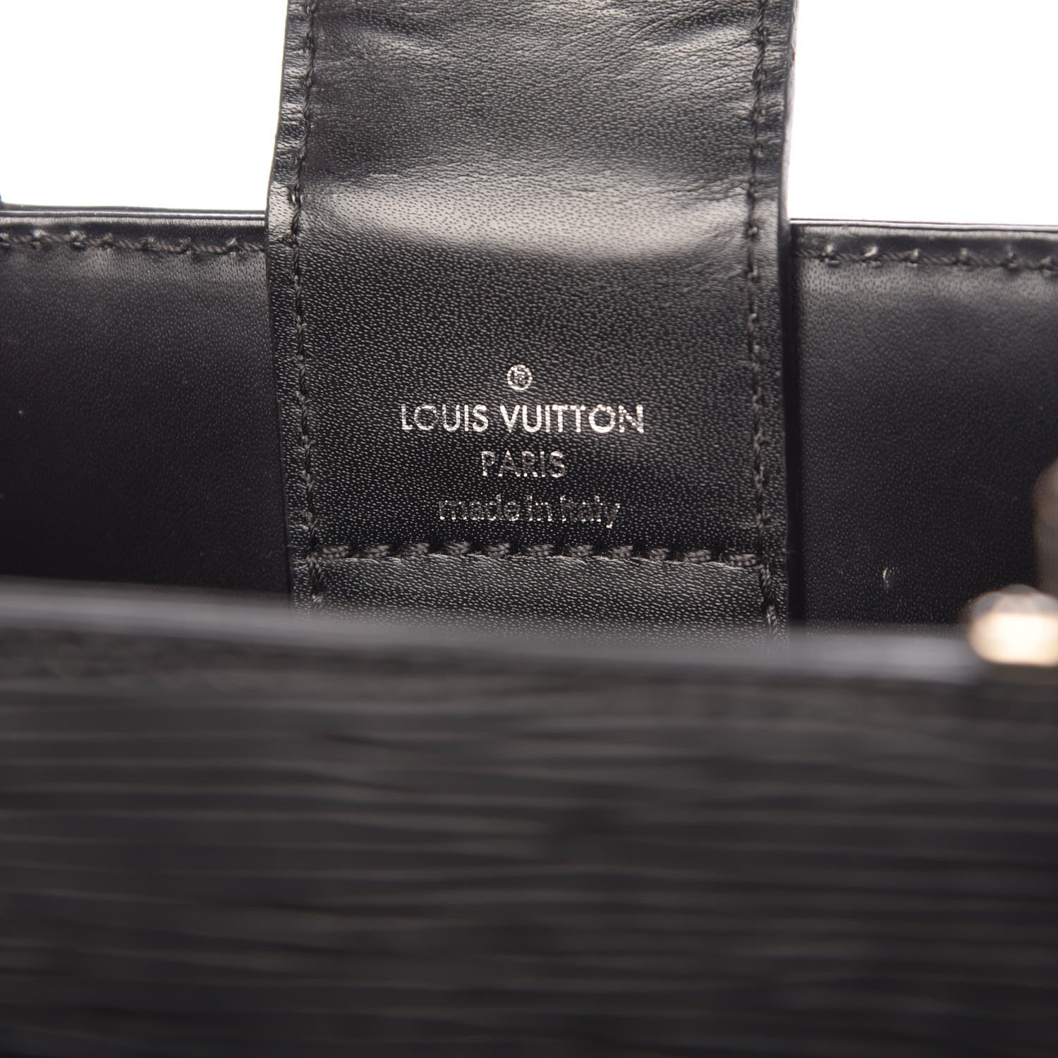 Louis Vuitton Epi Kleber MM Black 9 of 14