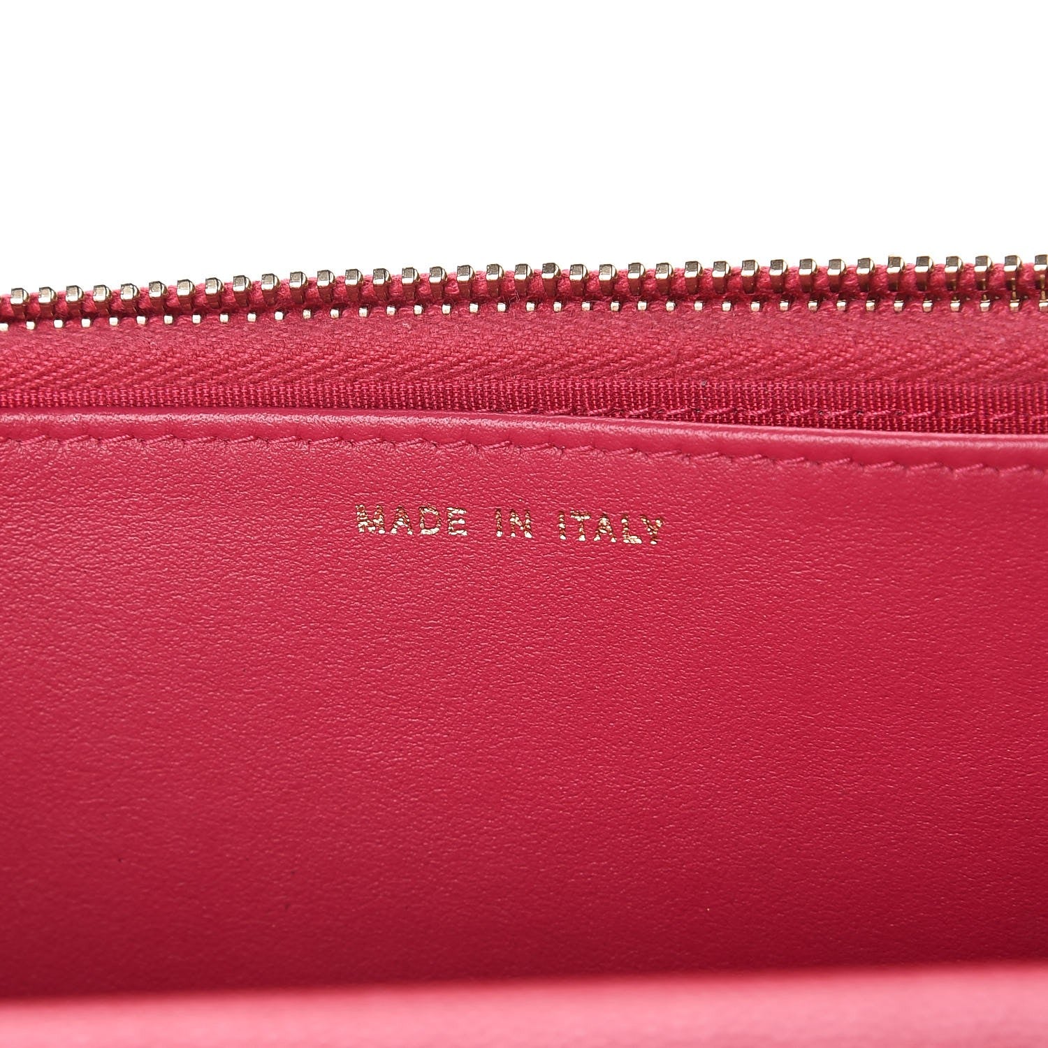 Chanel Caviar Quilted Golden Class Wallet On Chain WOC Fuchsia 7 of 9