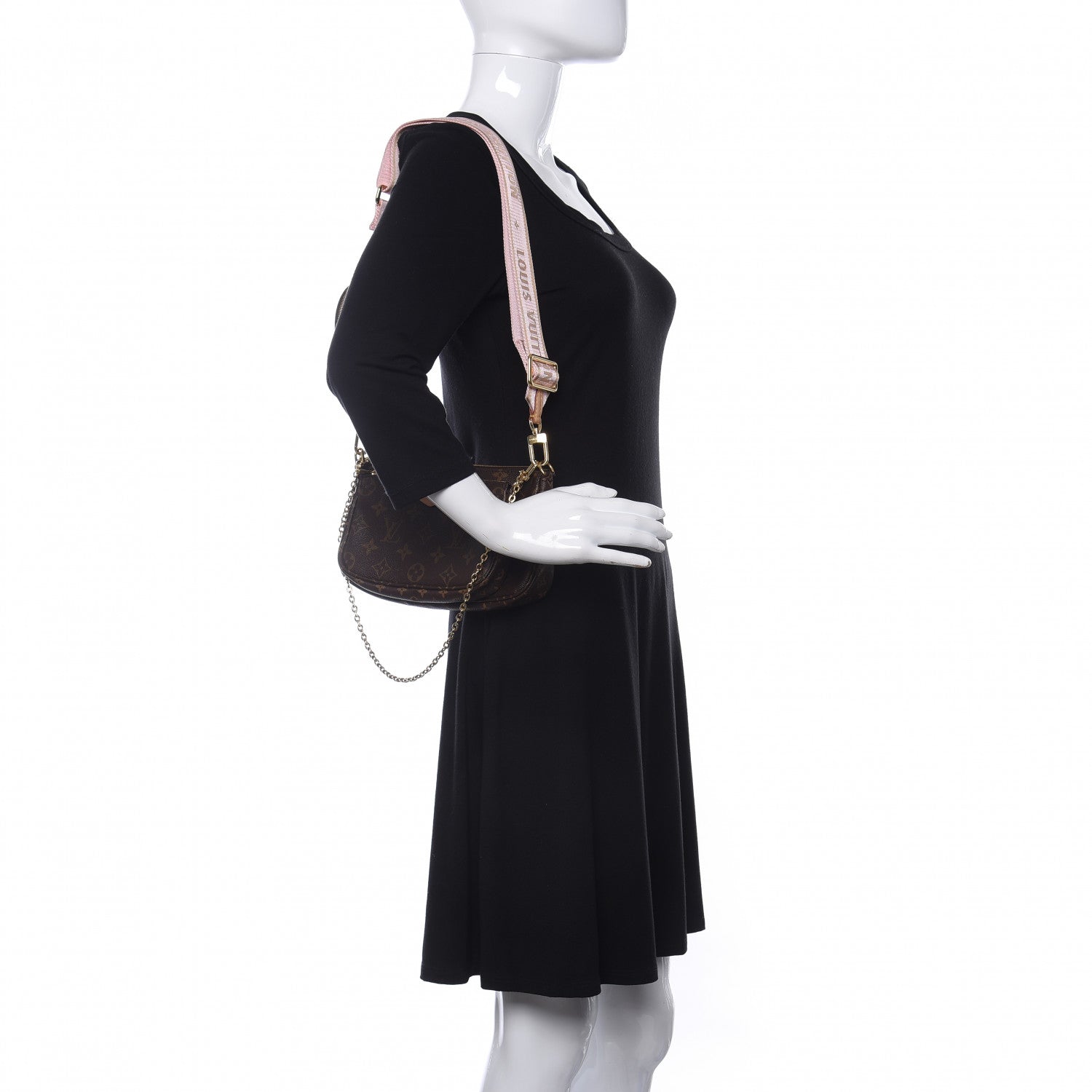 Louis Vuitton Monogram Multi Pochette Accessories Rose Clair 2 of 12