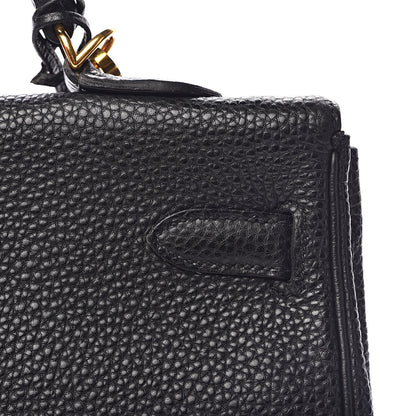 Hermes Togo Kelly Retourne 35 Black 26 of 37