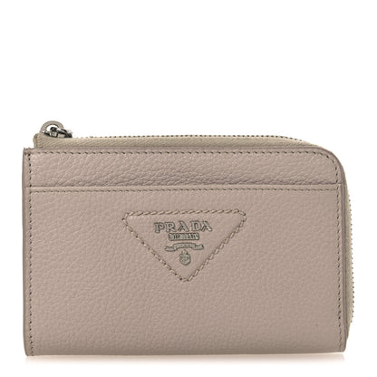Prada Daino Colour Metal Zip Around Keychain Ninfea 1 of 9