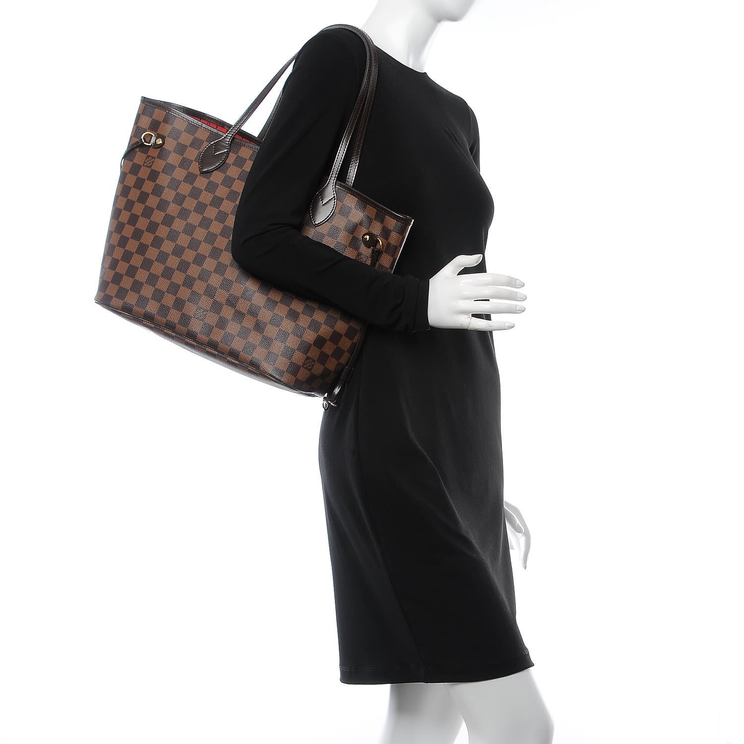 Louis Vuitton Damier Ebene Neo Neverfull MM 2 of 11