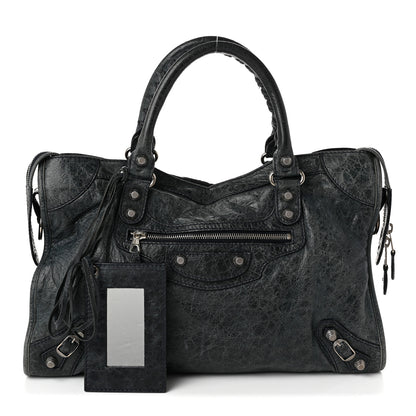 Balenciaga Agneau Giant 12 Silver Hardware City Dark Night 3 of 12