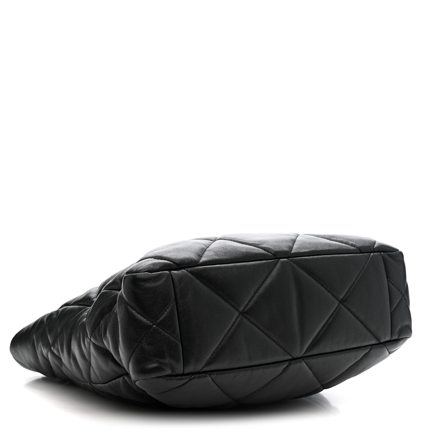 Chanel Lambskin Quilted Chanel 19 Shopping Bag Black 4 of 10