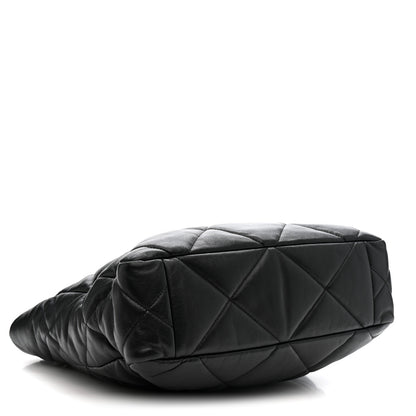 Chanel Lambskin Quilted Chanel 19 Shopping Bag Black 4 of 10