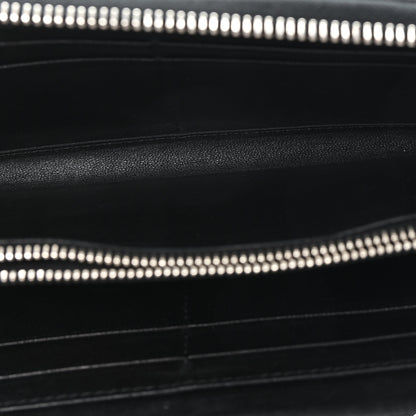 Miu Miu Nappa Metal Studded Zip Around Wallet Black 5 of 7