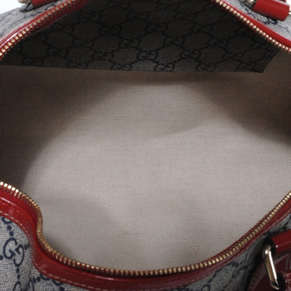 Gucci GG Plus Monogram Tattoo Heart Medium Joy Boston Red 6 of 8