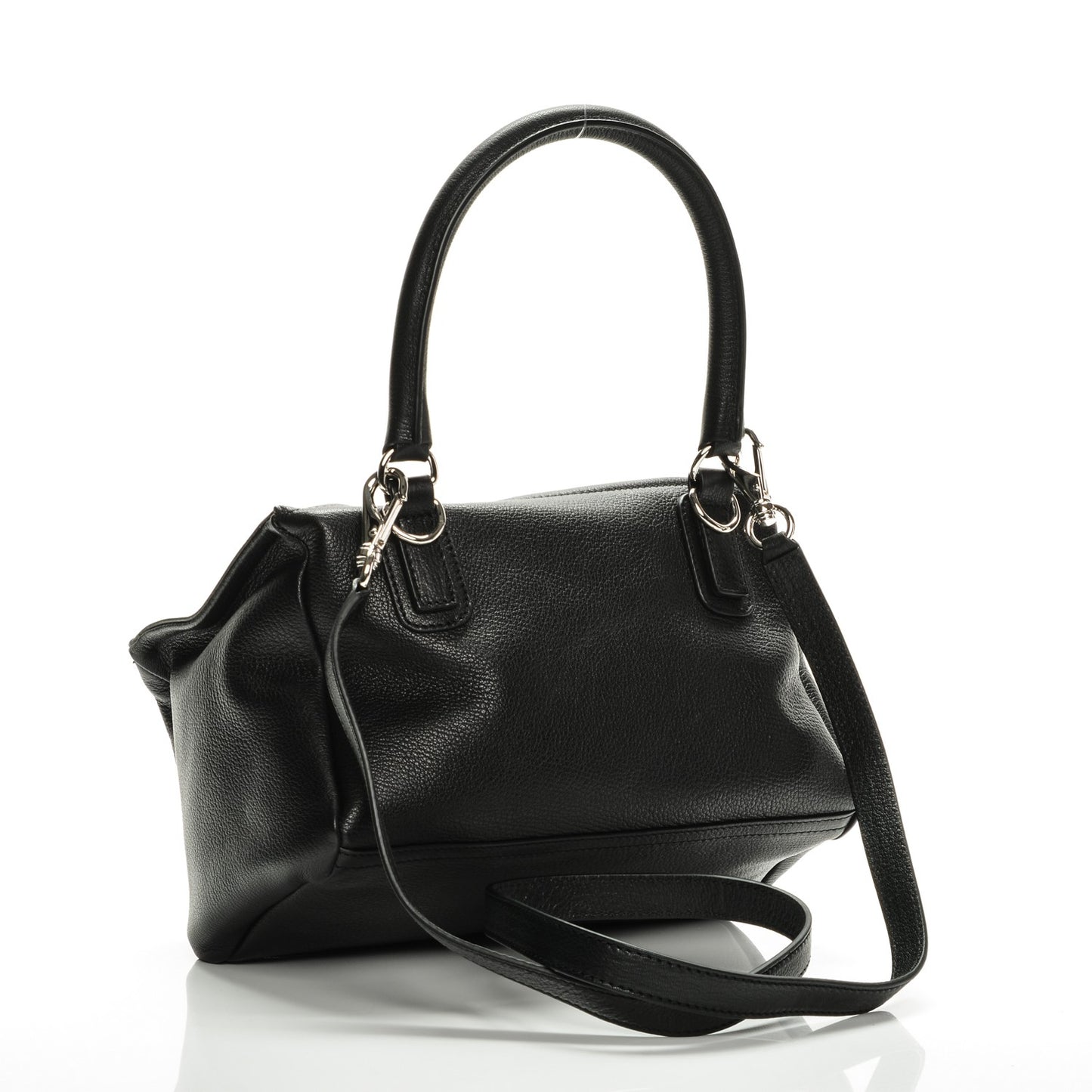 Sugar Goatskin Small Pandora Black