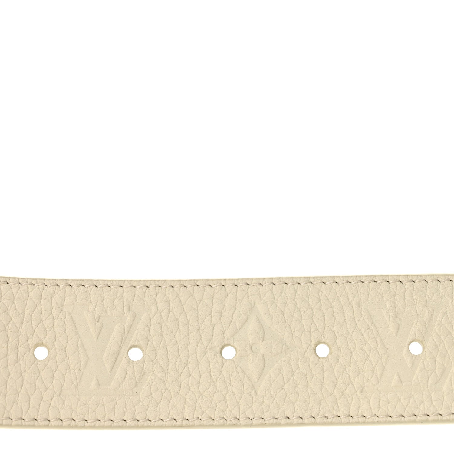 Louis Vuitton Empreinte 40mm LV Iconic Reversible Belt 100 40 White 5 of 9