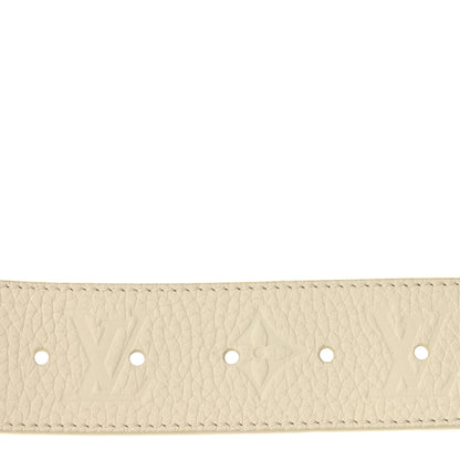 Louis Vuitton Empreinte 40mm LV Iconic Reversible Belt 100 40 White 5 of 9