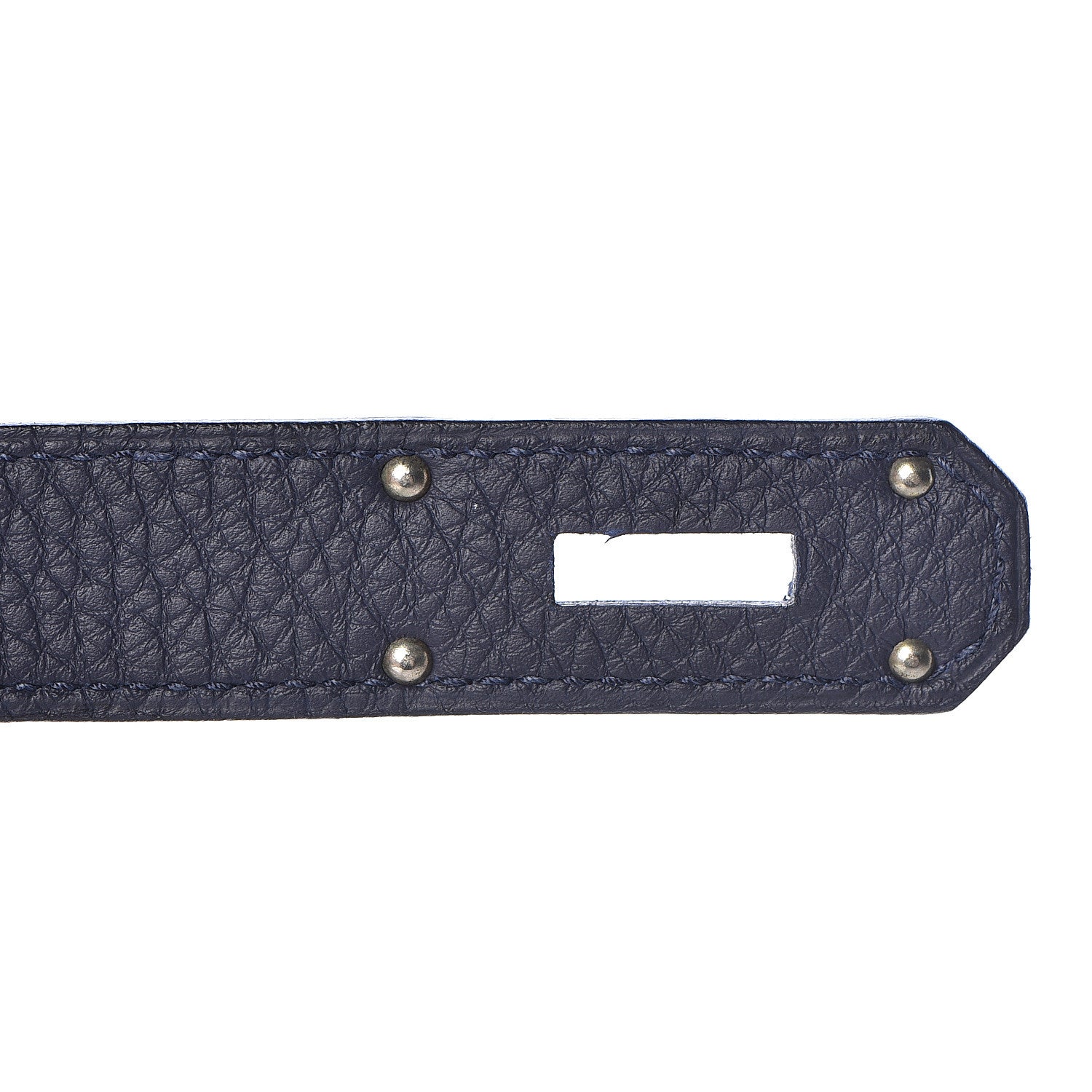 Hermes Togo Todoo Feutre HAC Birkin 40 Gris Clair Bleu Nuit 27 of 32