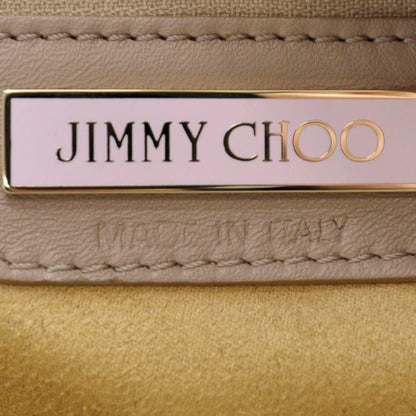 Jimmy Choo Leather Snake Trim Sky Hobo 7 of 8