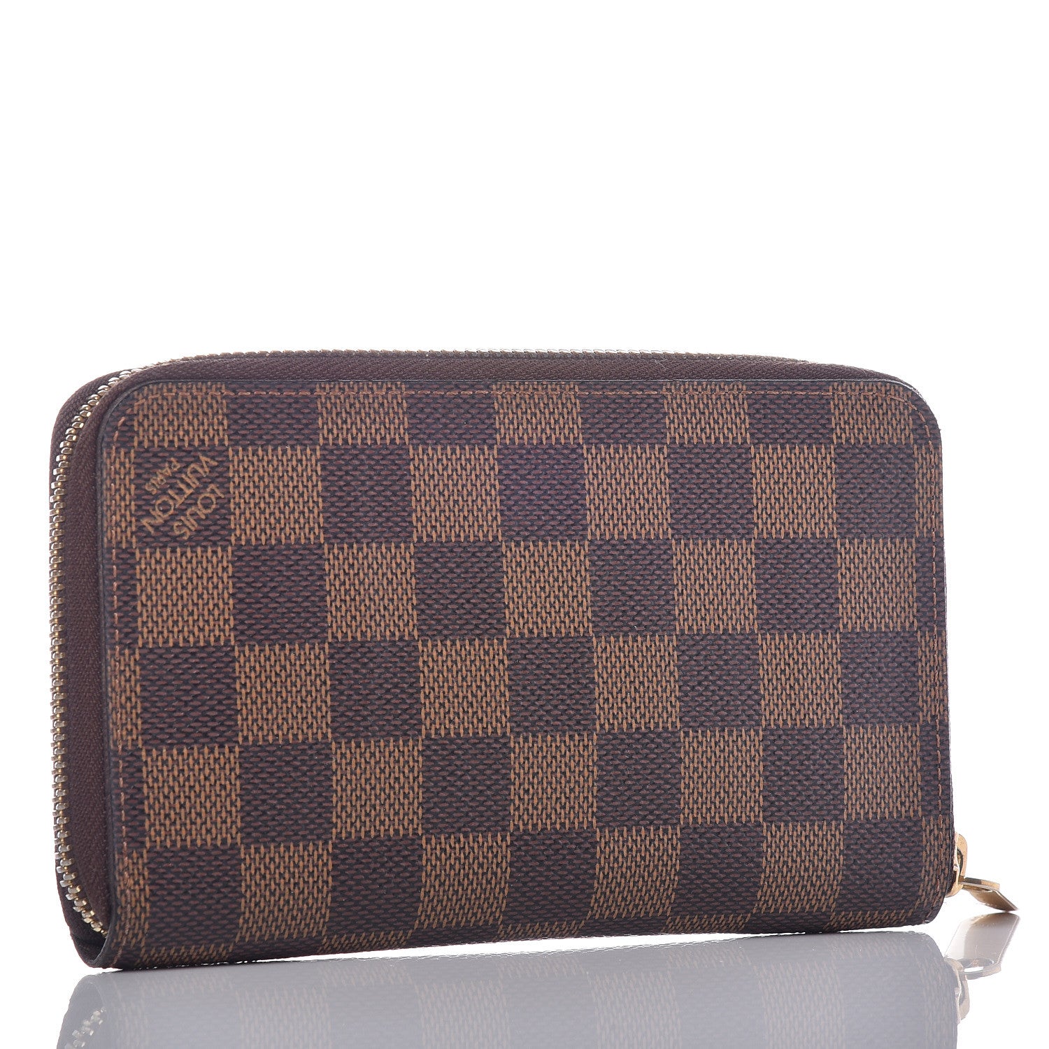 Louis Vuitton Damier Ebene Zippy Compact Wallet 3 of 11