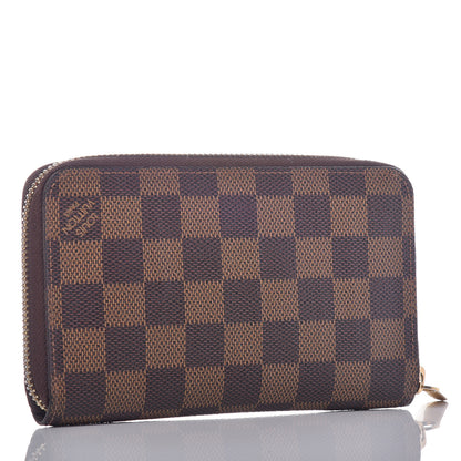 Louis Vuitton Damier Ebene Zippy Compact Wallet 3 of 11