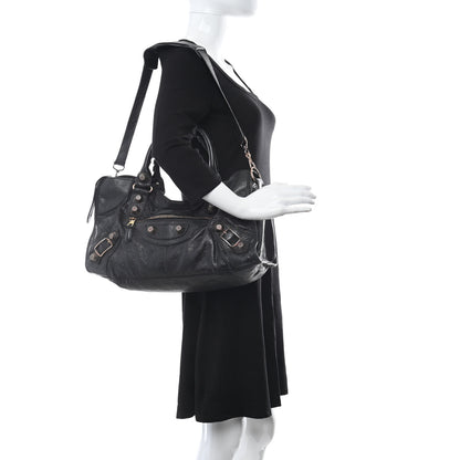 Balenciaga Agneau Giant 21 Rose Gold Hardware Part Time Black 2 of 12