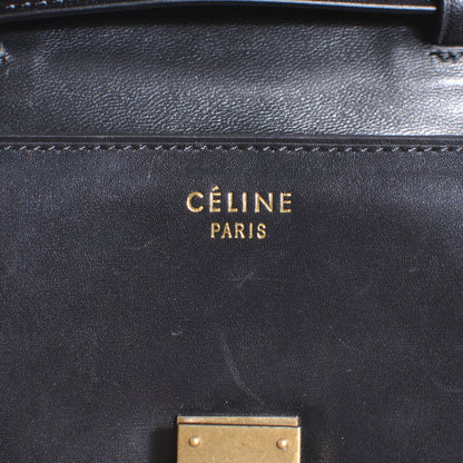 Celine Leather Small Classic Box Flap Bag Black 5 of 8