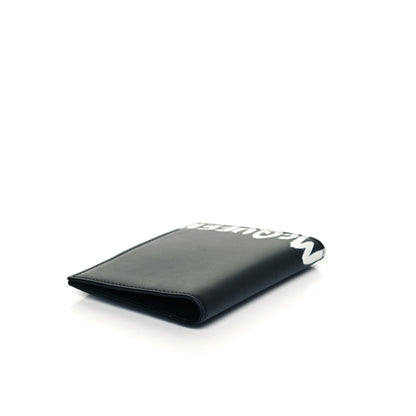 Alexander McQueen Calfskin Graffiti Logo Card Holder Black 5 of 8