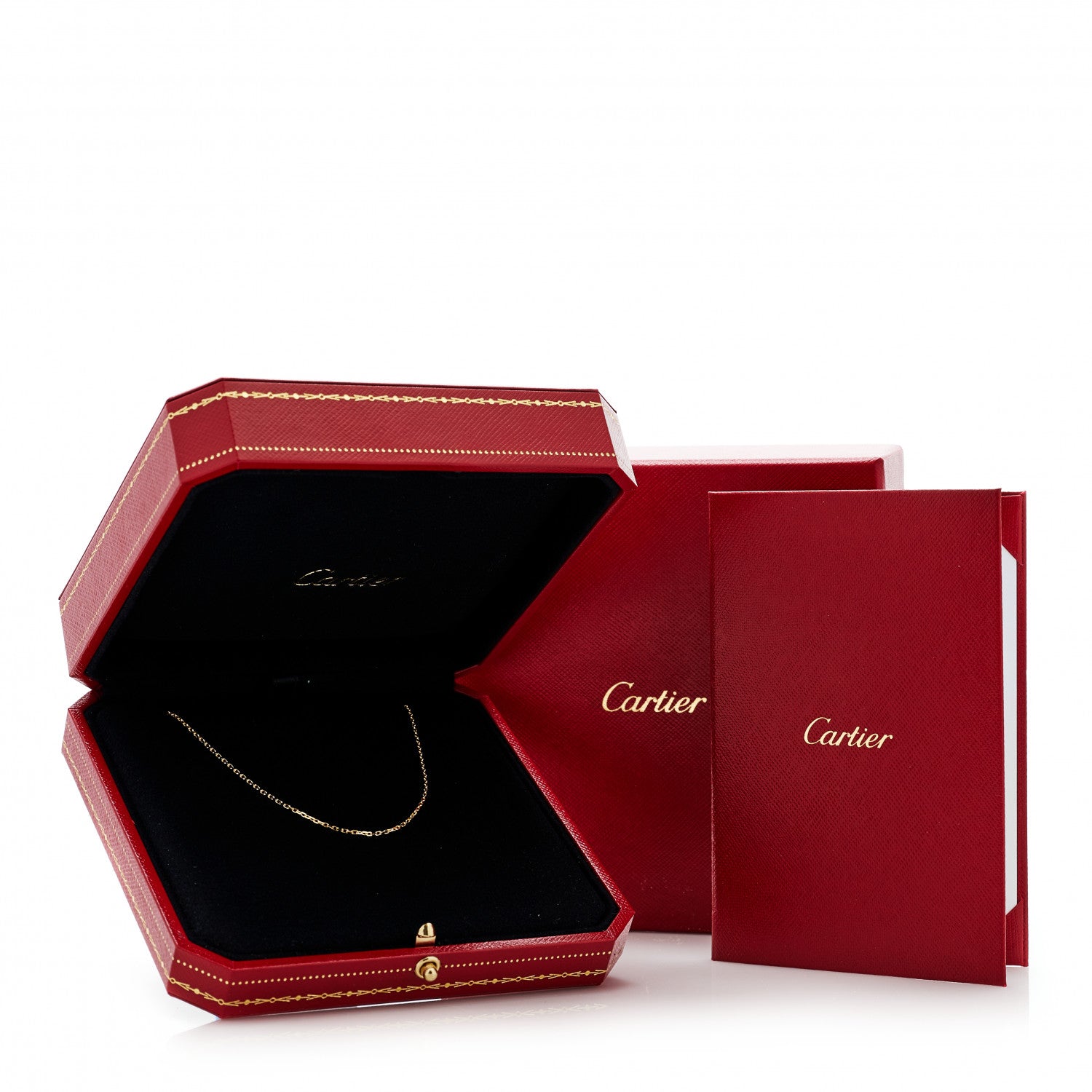 Cartier 18K Yellow Gold Chain Necklace 6 of 6