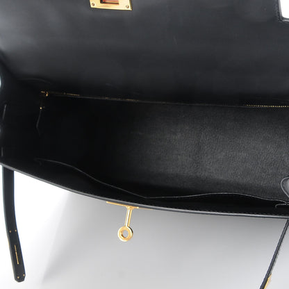 Hermes Sombrero Kelly Sellier 32 Black 9 of 34