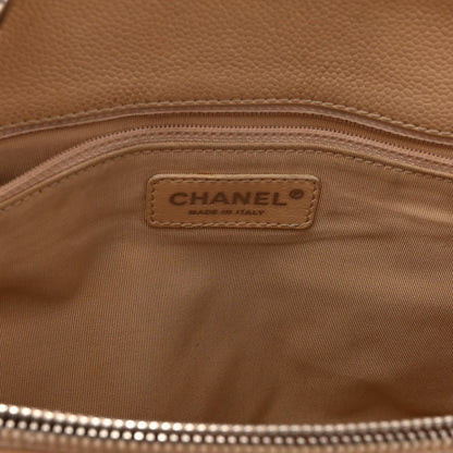 Chanel Caviar Quilted Grand Shopping Tote GST Beige 5 of 11