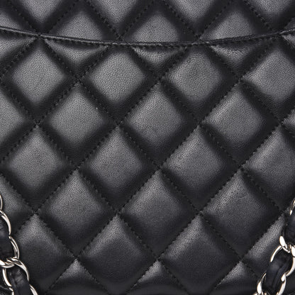 Chanel Lambskin Quilted Maxi Single Flap Black 16 of 20