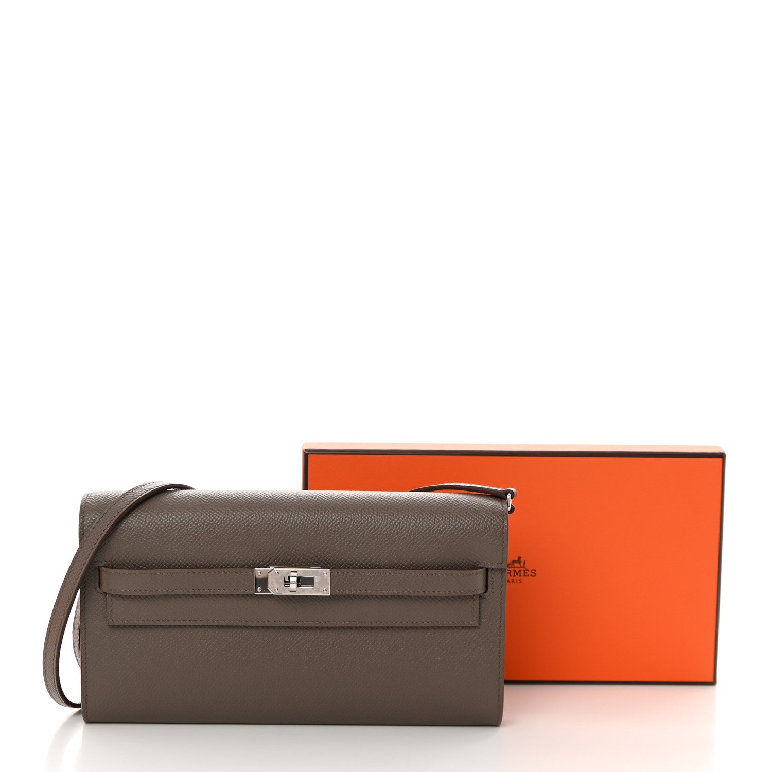 Hermes Epsom Kelly To Go Wallet Etain 13 of 13