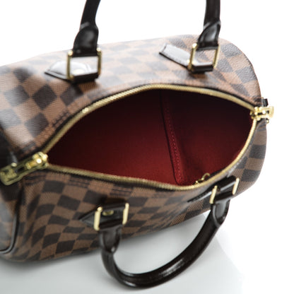 Louis Vuitton Damier Ebene Speedy Bandouliere 25 5 of 10