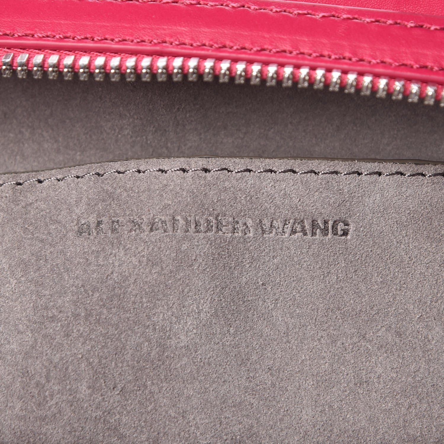 Alexander Wang Calfskin Mini Emile Fuchsia 6 of 9