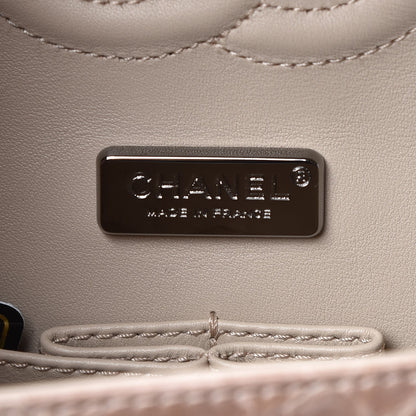 Chanel Python Medium Double Flap Pink 6 of 8