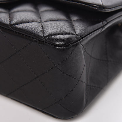 Chanel Lambskin Quilted Mini Rectangular Flap Black 9 of 12