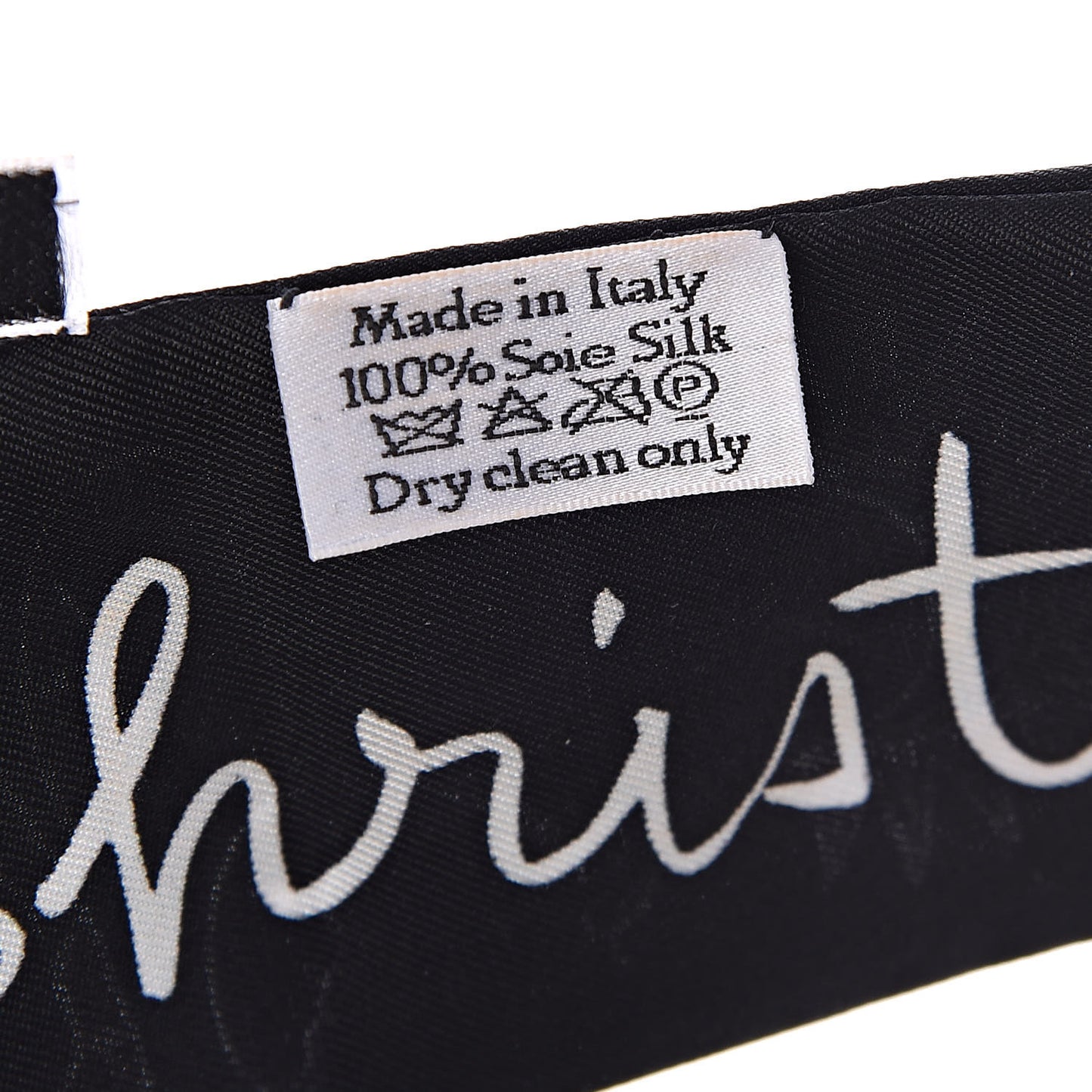 Silk L'Hiver Mitzah Scarf Black