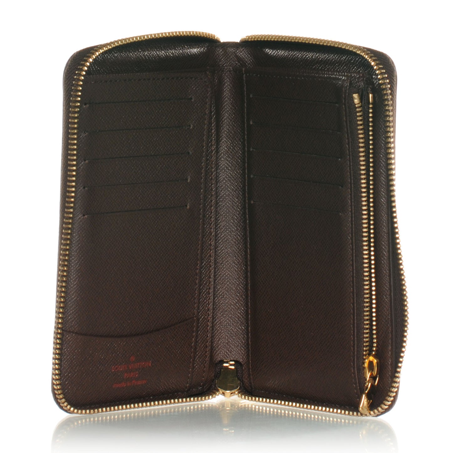 Damier Ebene Zippy Compact Wallet